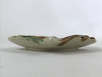 Japanese Ceramic Small Plate Meimeizara Vtg Kozara Chataku Saucer Leaf PY530