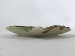 Japanese Ceramic Small Plate Meimeizara Vtg Kozara Chataku Saucer Leaf PY530