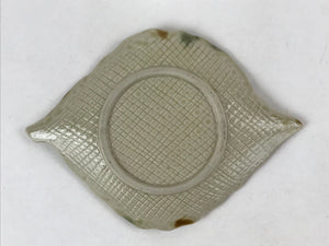 Japanese Ceramic Small Plate Meimeizara Vtg Kozara Chataku Saucer Leaf PY531