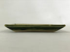 Japanese Ceramic Small Plate Meimeizara Vtg Square Kozara Green Maple Leaf PY526