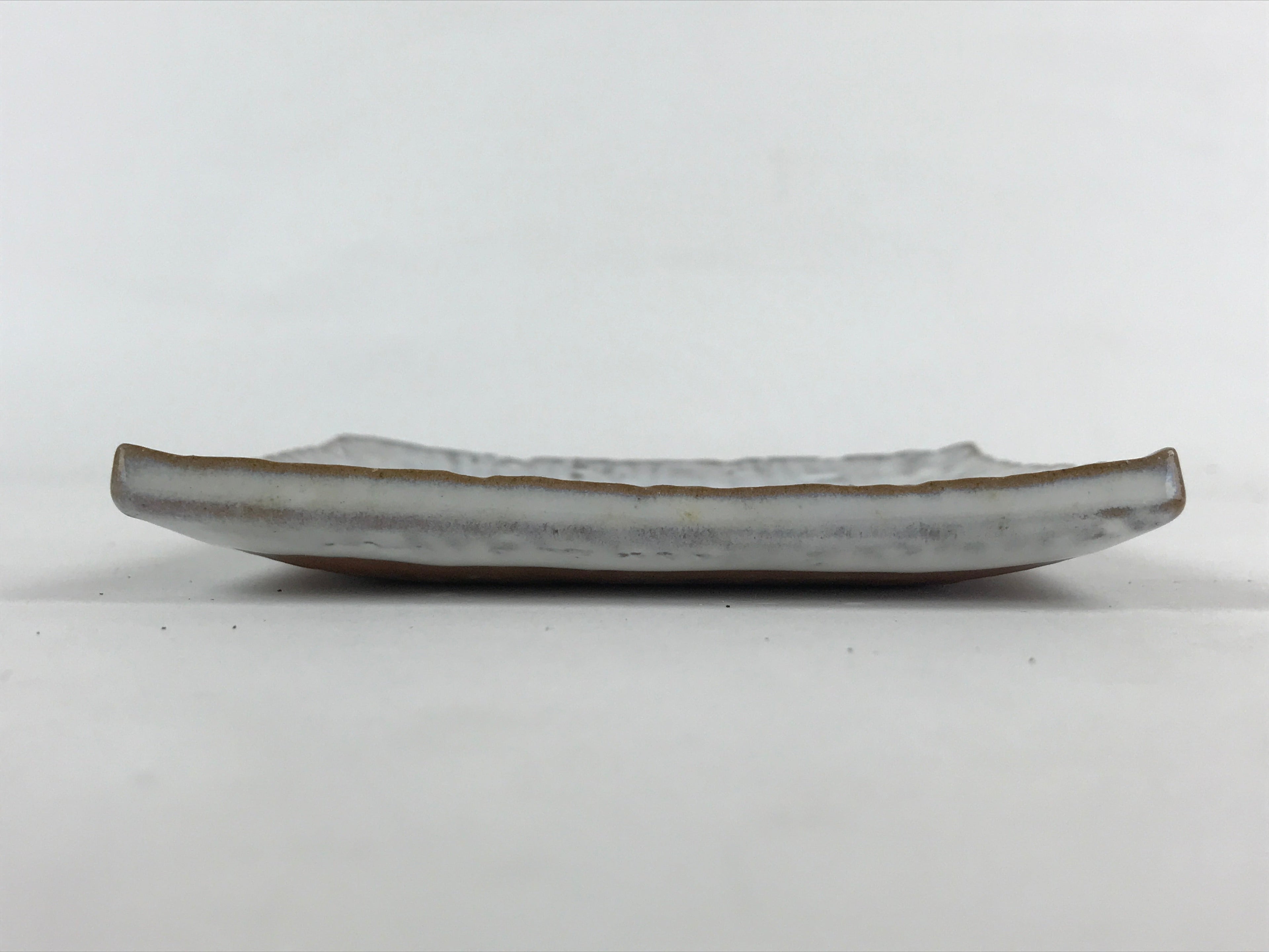 Japanese Ceramic Small Plate Meimeizara Vtg Square White Kozara Yakimono PY480