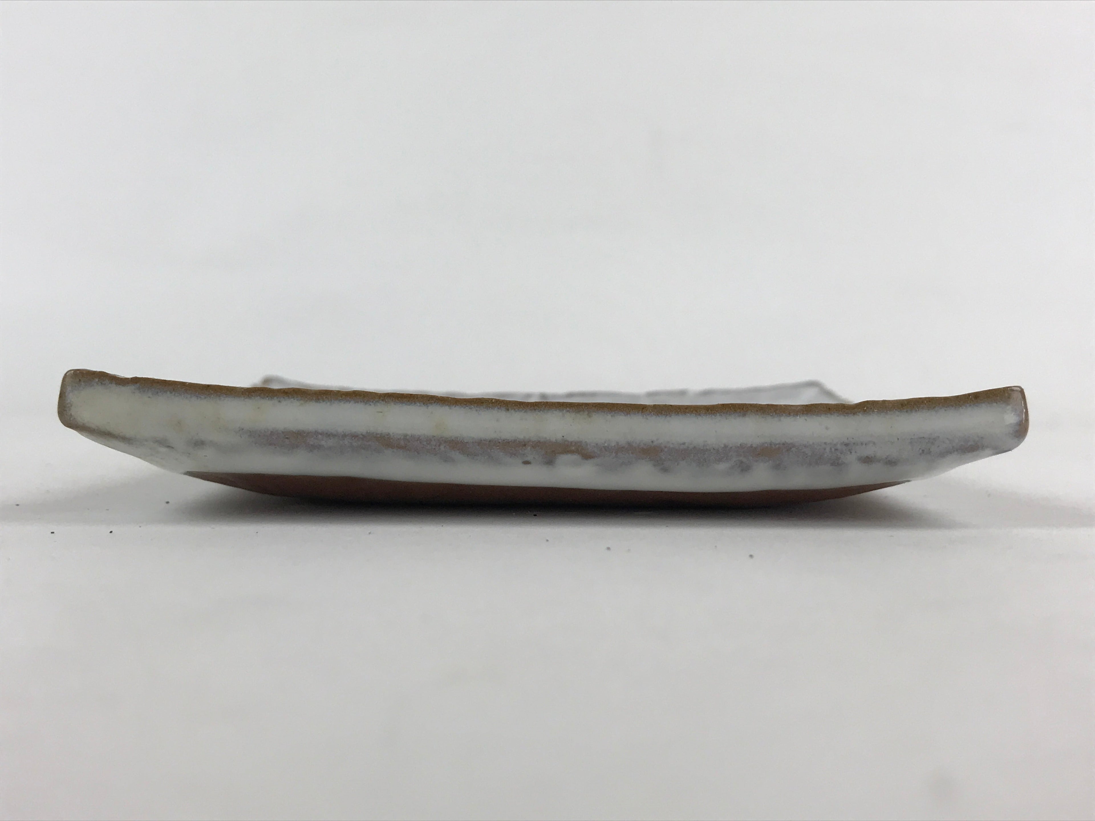 Japanese Ceramic Small Plate Meimeizara Vtg Square White Kozara Yakimono PY480