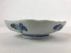 Japanese Ceramic Small Plate Vtg Lozenge Shape Kutani Ware Bird Floral PY597