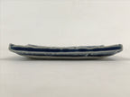 Japanese Ceramic Small Plate Vtg Square Blue Kozara Meimeizara Yakimono PY475