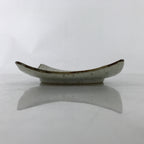 Japanese Ceramic Small Serving Plate Meimeizara Square Brown White Bamboo Y211