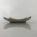 Japanese Ceramic Small Serving Plate Meimeizara Square Brown White Bamboo Y211