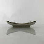 Japanese Ceramic Small Serving Plate Meimeizara Square Brown White Bamboo Y211