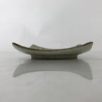 Japanese Ceramic Small Serving Plate Meimeizara Square Brown White Bamboo Y213