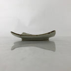 Japanese Ceramic Small Serving Plate Meimeizara Square Brown White Bamboo Y213