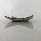 Japanese Ceramic Small Serving Plate Meimeizara Square Brown White Bamboo Y214