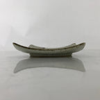 Japanese Ceramic Small Serving Plate Meimeizara Square Brown White Bamboo Y214