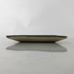 Japanese Ceramic Small Serving Plate Meimeizara Square Susuki Obana Grass Y224