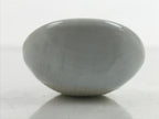 Japanese Ceramic Small Spoon Vtg Chawanmushi Flatware White Blue JK729