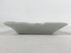 Japanese Ceramic Sometsuke Small Plate Vtg Rectangle Sansui Landscape Blue PY602