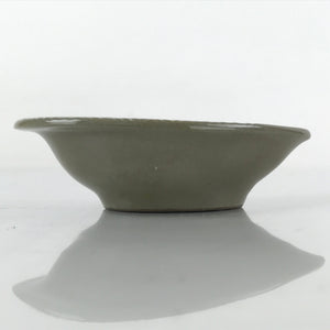 Japanese Ceramic Soy Sauce Dish Seiji Vtg Banko Small Dipping Bowl Gray PY940