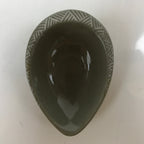 Japanese Ceramic Soy Sauce Dish Seiji Vtg Banko Small Dipping Bowl Gray PY940