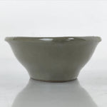 Japanese Ceramic Soy Sauce Dish Seiji Vtg Banko Small Dipping Bowl Gray PY941