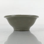 Japanese Ceramic Soy Sauce Dish Seiji Vtg Banko Small Dipping Bowl Gray PY942