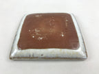 Japanese Ceramic Square Small Plate Vtg White Meimeizara Kozara Yakimono PY479