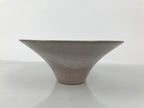 Japanese Ceramic Suiban Flower Vase Pottery Ikebana Arrangement Pink Gray Y525