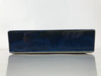 Japanese Ceramic Suiban Flower Vase Vtg Pottery Ikebana Accessory Blue Y376
