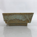 Japanese Ceramic Suiban Flower Vase Vtg Pottery Ikebana Arrangement Abstract Y32