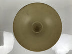 Japanese Ceramic Suiban Flower Vase Vtg Pottery Ikebana Arrangement Beige Y538