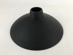 Japanese Ceramic Suiban Flower Vase Vtg Pottery Ikebana Arrangement Black PY560