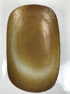 Japanese Ceramic Suiban Flower Vase Vtg Pottery Ikebana Arrangement Brown Y334