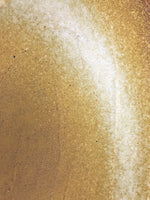 Japanese Ceramic Suiban Flower Vase Vtg Pottery Ikebana Arrangement Brown Y334