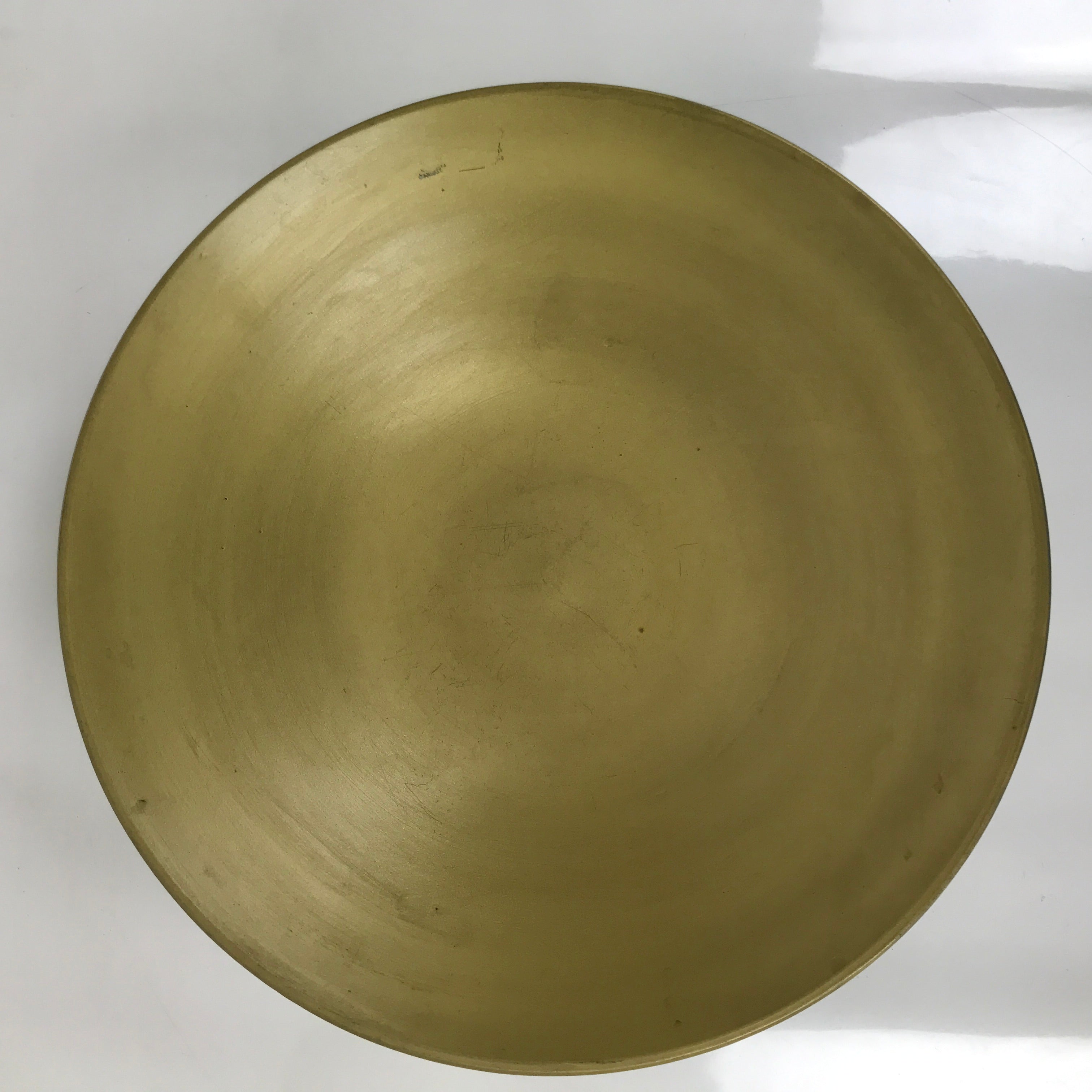 Japanese Ceramic Suiban Flower Vase Vtg Pottery Ikebana Arrangement Gold Y331