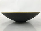 Japanese Ceramic Suiban Flower Vase Vtg Pottery Ikebana Arrangement Gold Y331