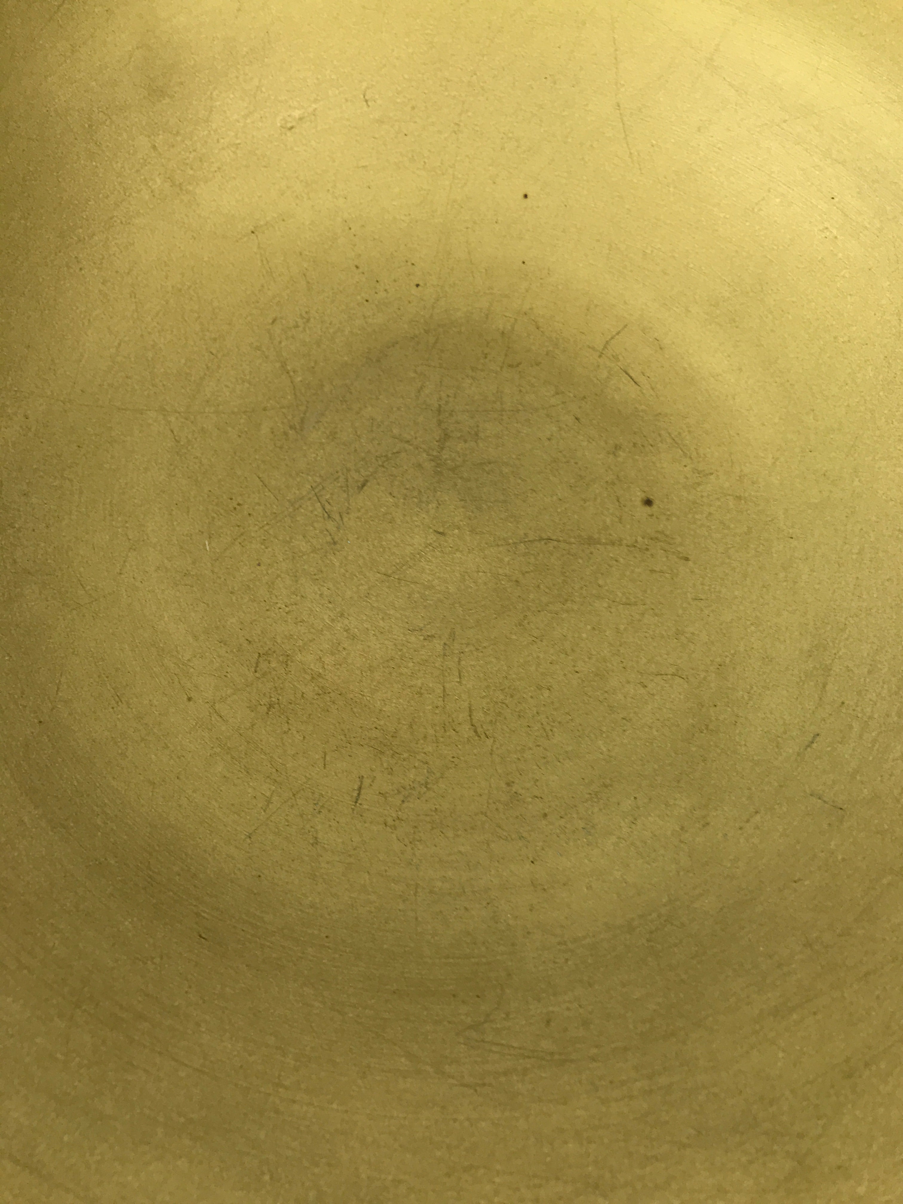 Japanese Ceramic Suiban Flower Vase Vtg Pottery Ikebana Arrangement Gold Y331