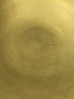 Japanese Ceramic Suiban Flower Vase Vtg Pottery Ikebana Arrangement Gold Y331