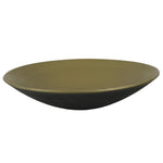 Japanese Ceramic Suiban Flower Vase Vtg Pottery Ikebana Arrangement Gold Y331