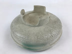 Japanese Ceramic Suiban Flower Vase Vtg Pottery Ikebana Arrangement Kado PY454