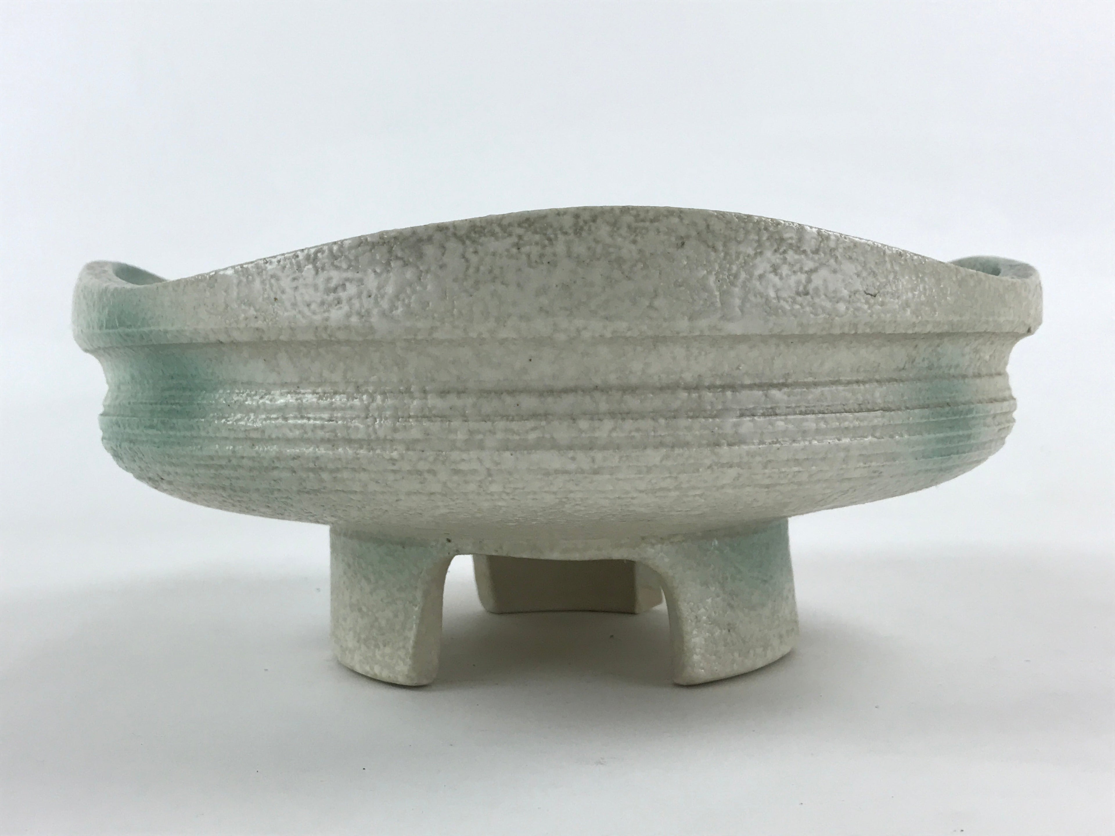 Japanese Ceramic Suiban Flower Vase Vtg Pottery Ikebana Arrangement Kado PY454