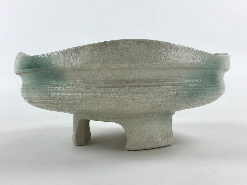 Japanese Ceramic Suiban Flower Vase Vtg Pottery Ikebana Arrangement Kado PY454