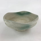 Japanese Ceramic Suiban Flower Vase Vtg Pottery Ikebana Arrangement Kado PY454