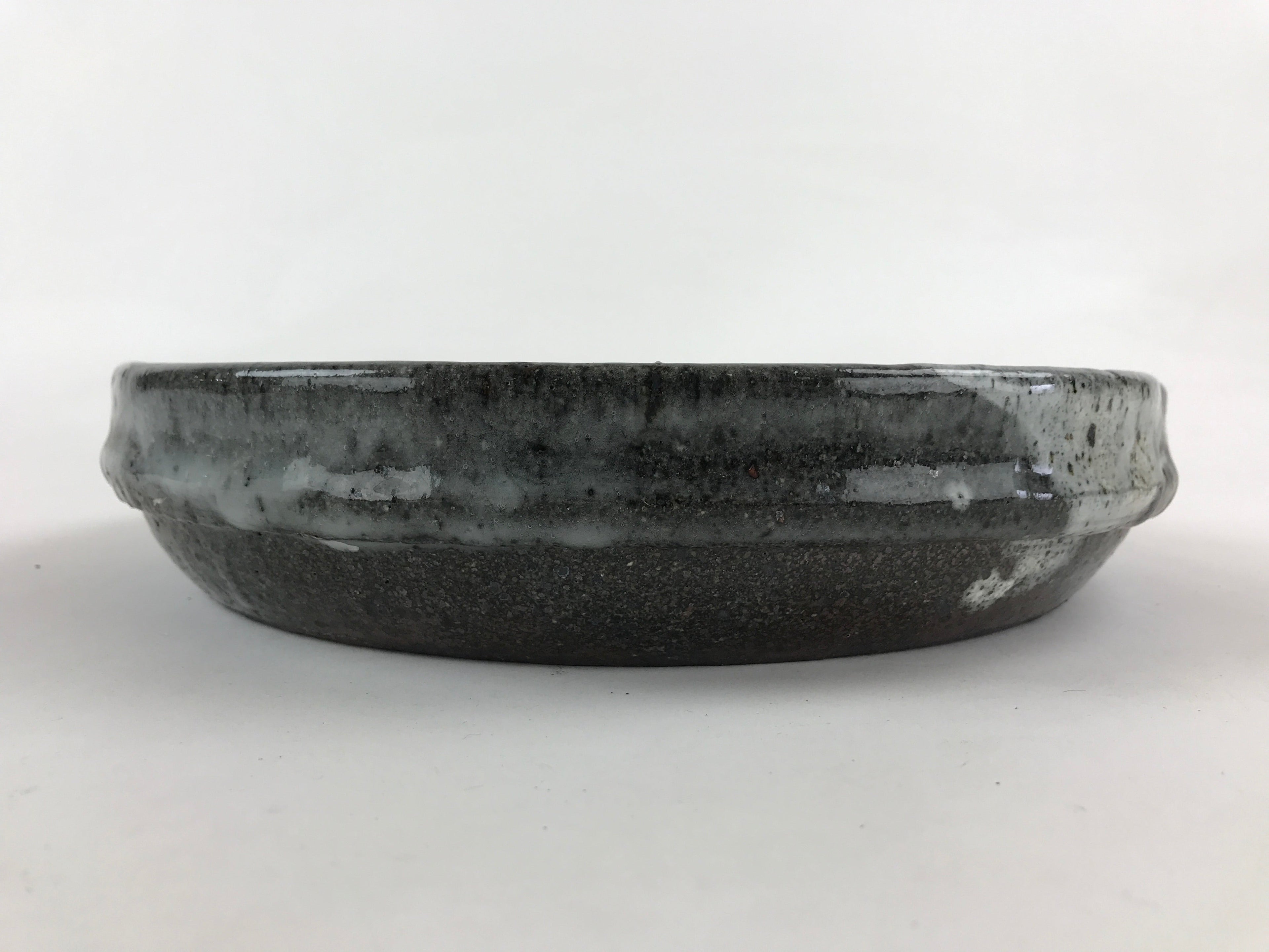 Japanese Ceramic Suiban Flower Vase Vtg Pottery Ikebana Arrangement Kado PY455