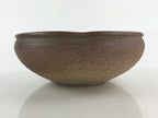 Japanese Ceramic Suiban Flower Vase Vtg Pottery Ikebana Arrangement Kado PY457
