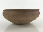 Japanese Ceramic Suiban Flower Vase Vtg Pottery Ikebana Arrangement Kado PY457