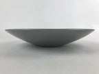 Japanese Ceramic Suiban Flower Vase Vtg Pottery Ikebana Arrangement Silver PY559