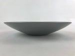 Japanese Ceramic Suiban Flower Vase Vtg Pottery Ikebana Arrangement Silver PY559