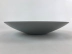 Japanese Ceramic Suiban Flower Vase Vtg Pottery Ikebana Arrangement Silver PY559