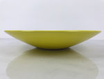 Japanese Ceramic Suiban Flower Vase Vtg Pottery Ikebana Arrangement Yellow Y522