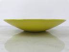 Japanese Ceramic Suiban Flower Vase Vtg Pottery Ikebana Arrangement Yellow Y522