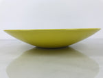 Japanese Ceramic Suiban Flower Vase Vtg Pottery Ikebana Arrangement Yellow Y522
