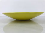 Japanese Ceramic Suiban Flower Vase Vtg Pottery Ikebana Arrangement Yellow Y522