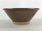 Japanese Ceramic Suribachi Mortar Bowl Vtg Pottery Yakimono Sesame Spices PY460